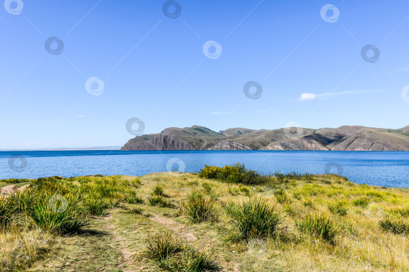 Скачать Горный пейзаж фотосток Ozero