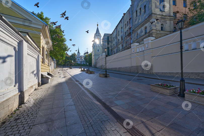 Скачать Москва. Улица Забелина. фотосток Ozero