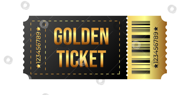 Скачать Представляем концепцию Golden Ticket - уникальную идею для получения призов, проведения мероприятий и рекламных акций фотосток Ozero