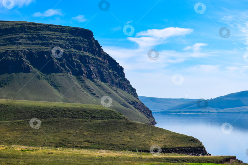 Скачать Летний пейзаж фотосток Ozero
