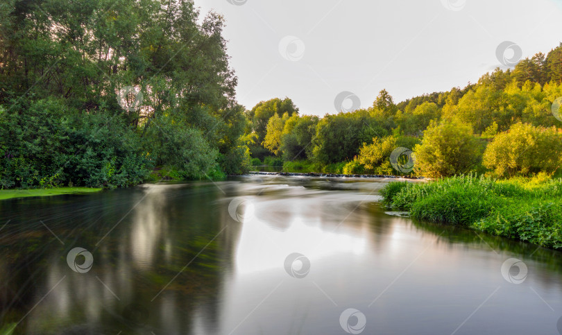 Скачать Застывшая река фотосток Ozero