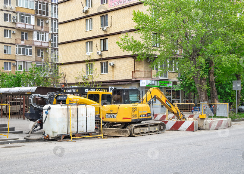 Скачать Строительные машины на базе экскаватора SANY SY 75C фотосток Ozero