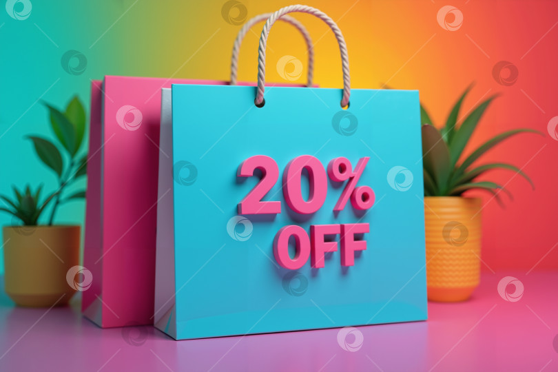 Скачать Пакеты для покупок с 20% скидкой. Созданный искусственный интеллект фотосток Ozero