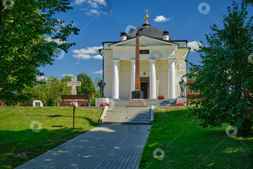 Скачать Бородино, Московская область. Бородинское поле. Ворошилово. Спасо-Бородинский монастырь. Спасская церковь. фотосток Ozero