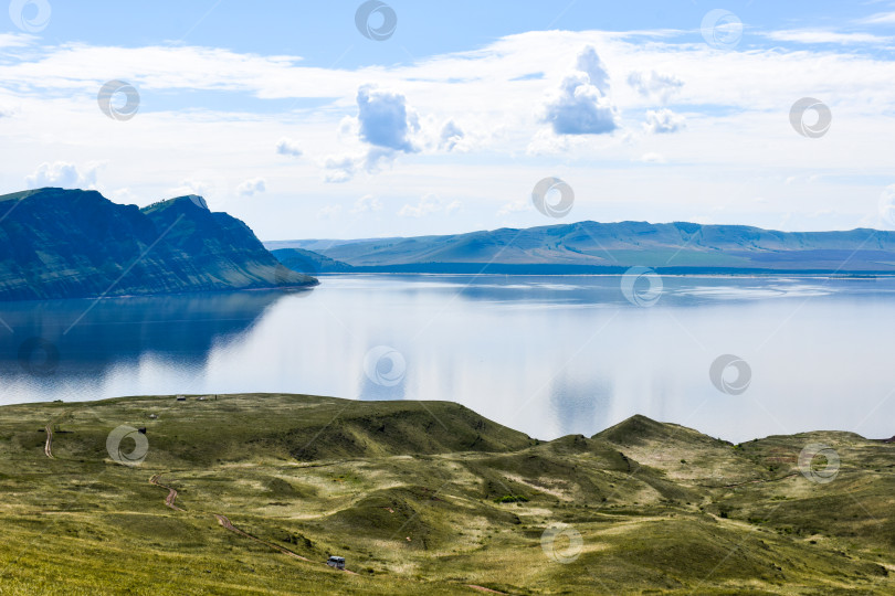Скачать Летний пейзаж фотосток Ozero