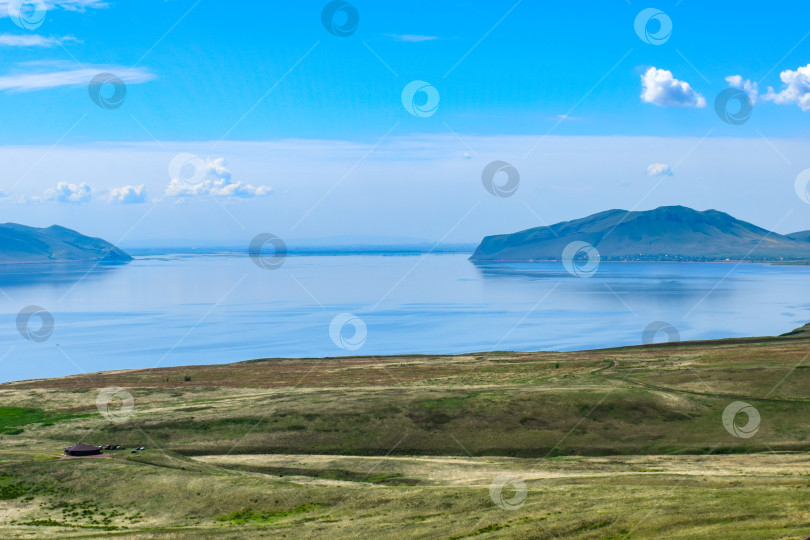 Скачать Летний пейзаж фотосток Ozero