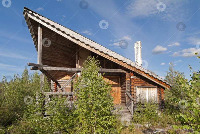 Скачать Дом отдыха в лесу. фотосток Ozero