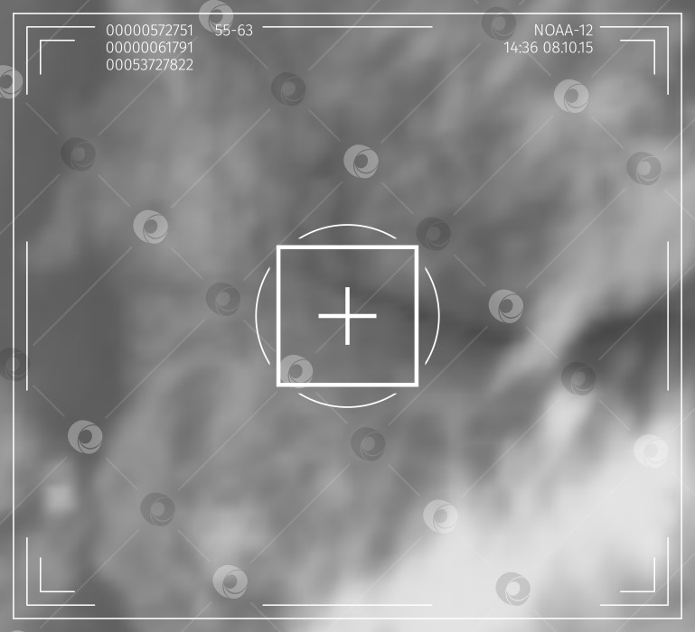 Скачать Векторное изображение со спутника фотосток Ozero