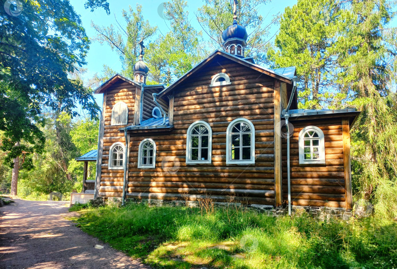 Скачать Коневский скит на острове Валаам фотосток Ozero