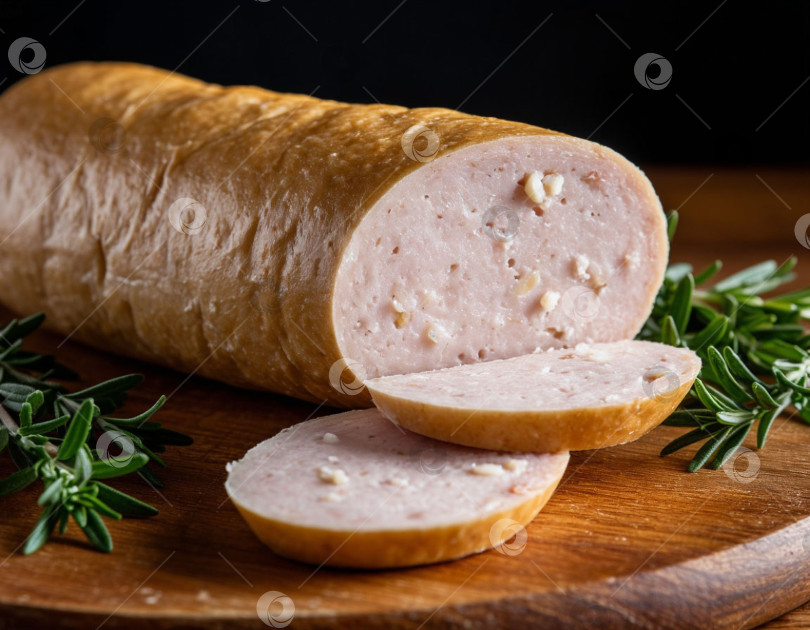 Скачать Немецкие сосиски Weisswurst, созданные с помощью искусственного интеллекта фотосток Ozero