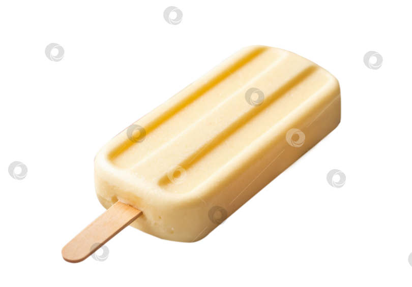 Скачать Эскимо из мороженого на прозрачном фоне. Создано искусственным интеллектом. фотосток Ozero