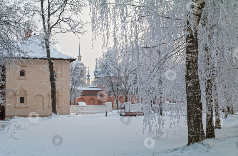Скачать Зима в православном монастыре. фотосток Ozero