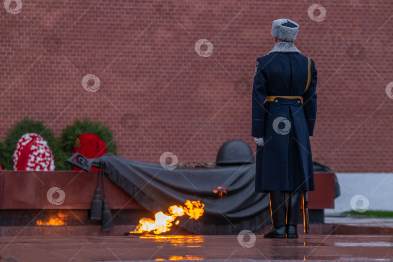 Скачать Москва. Могила Неизвестного Солдата в Александровском саду. фотосток Ozero