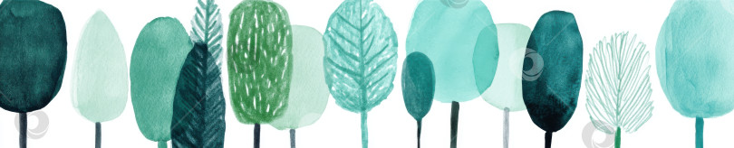 Скачать Минималистичный узор зеленого дерева для современного дизайна упаковки продукта фотосток Ozero