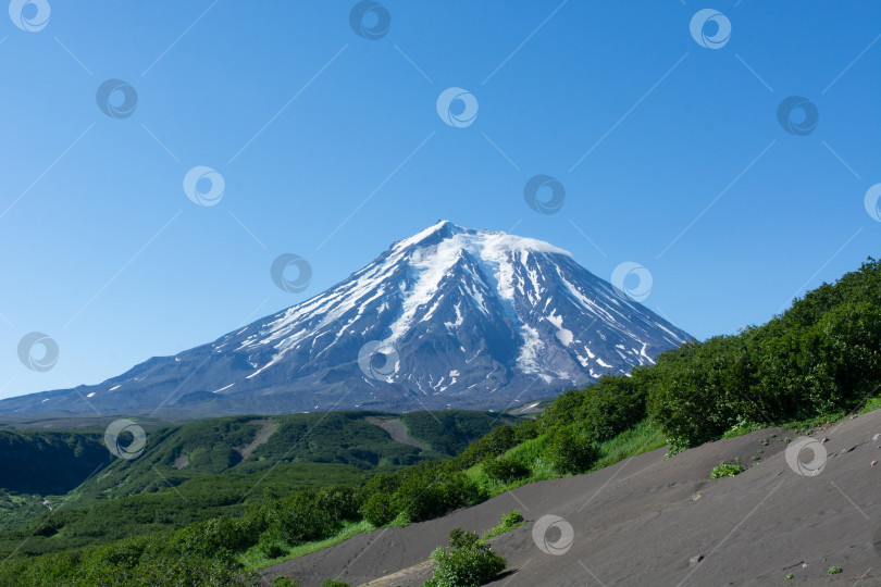 Скачать Вулкан Ключевская сопка (Ключевской) Камчатка фотосток Ozero