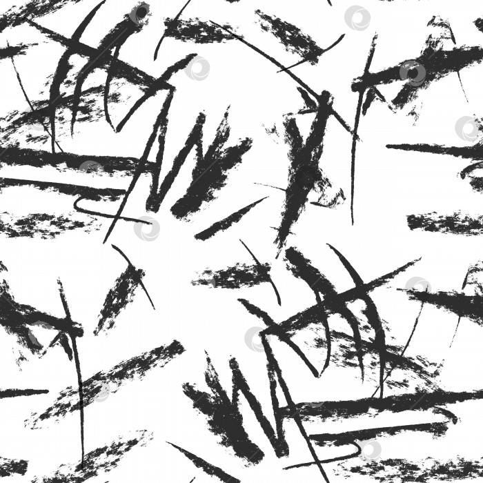 Скачать Абстрактный карандаш угольно-черный бесшовный фон с рисунком фотосток Ozero