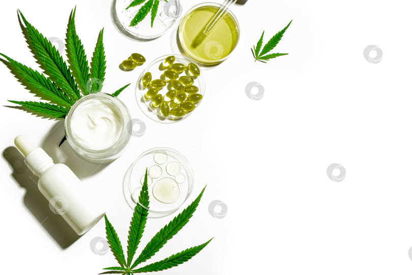 Скачать Конопля листья каннабиса и нефтепродукты cbd фотосток Ozero