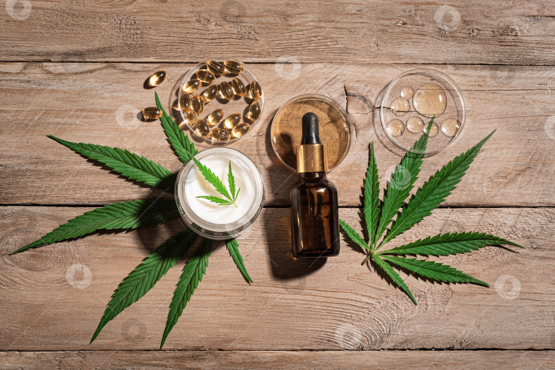 Скачать Конопля листья каннабиса и нефтепродукты cbd фотосток Ozero
