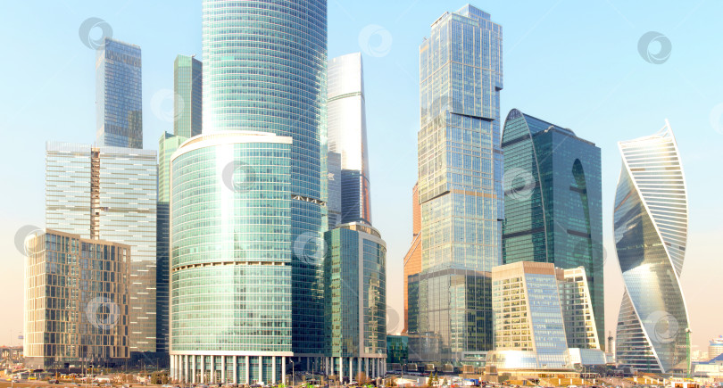 Скачать Московский международный деловой центр. фотосток Ozero