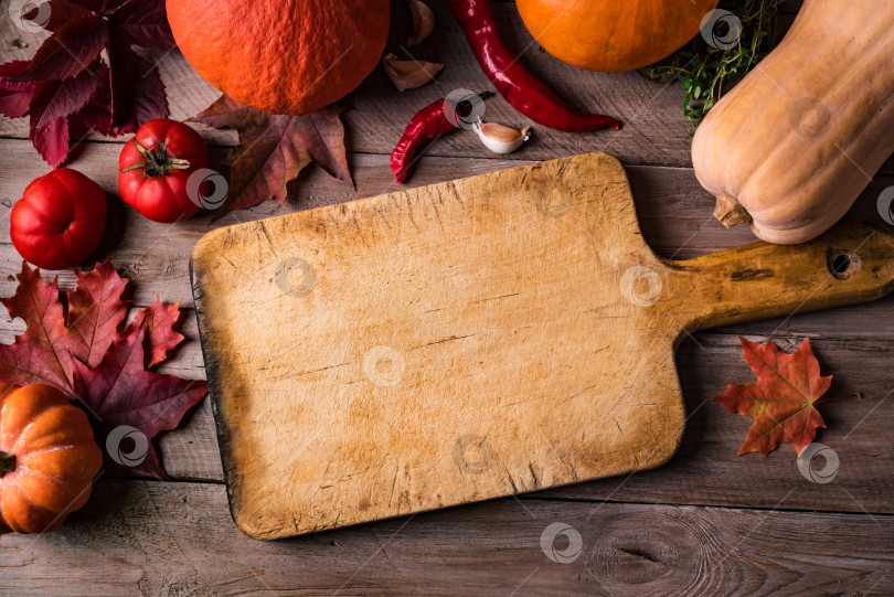 Скачать Осенний кулинарный фон фотосток Ozero