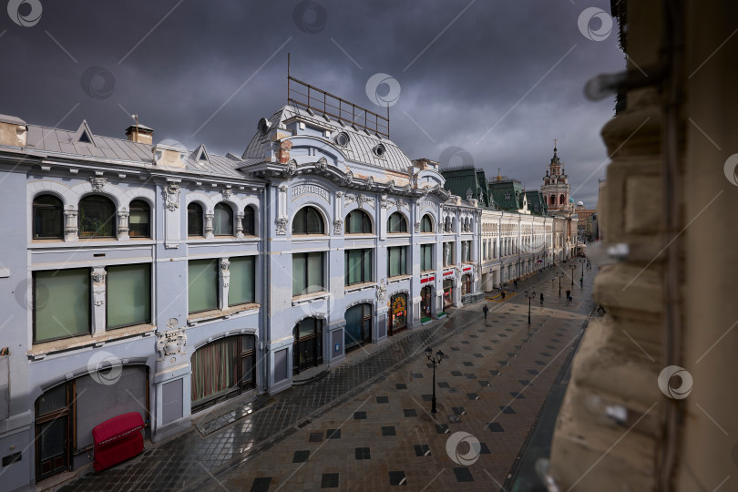 Скачать Москва. Никольская улица. фотосток Ozero