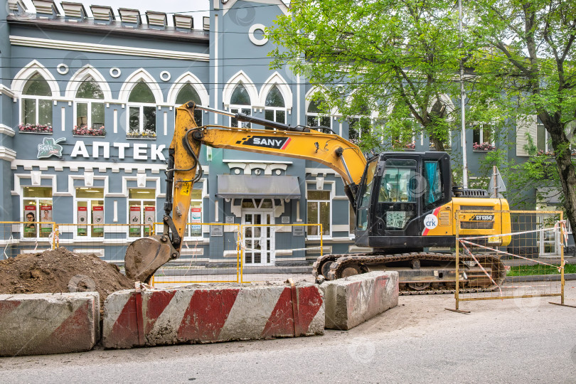 Скачать Строительные машины на базе экскаватора SANY SY 75C фотосток Ozero