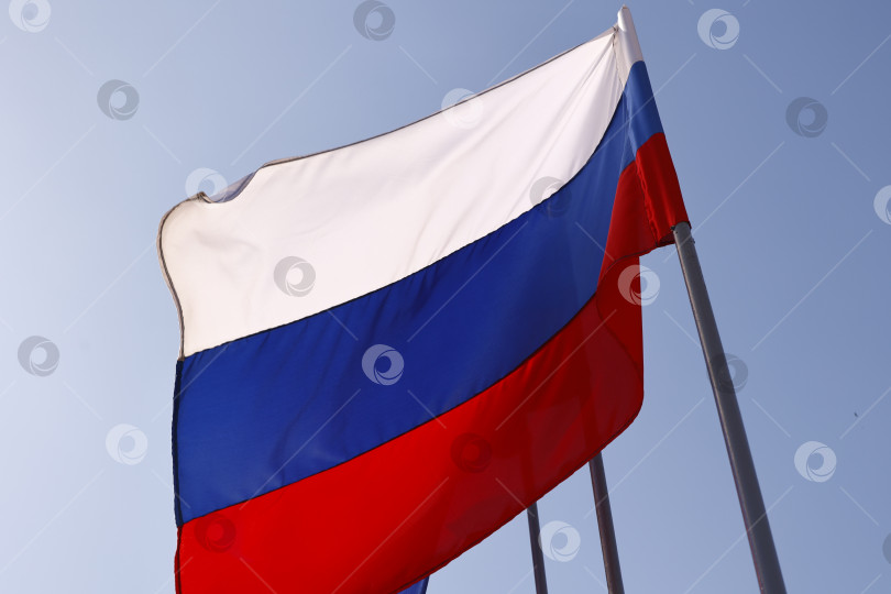 Скачать Флаг РФ фотосток Ozero