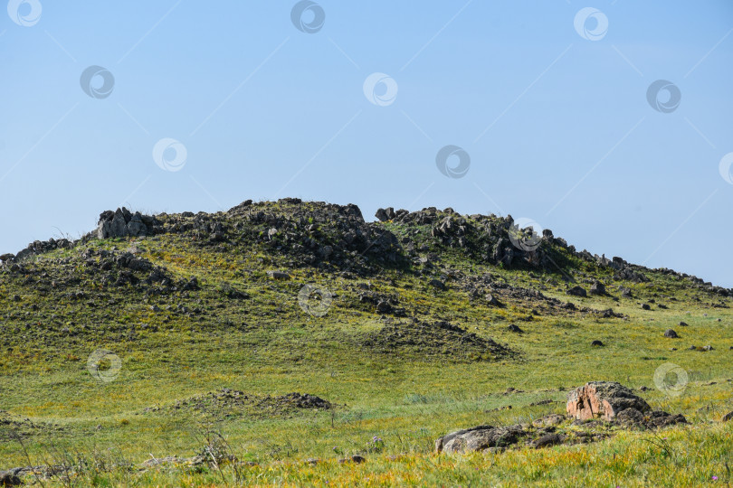 Скачать Горный пейзаж фотосток Ozero