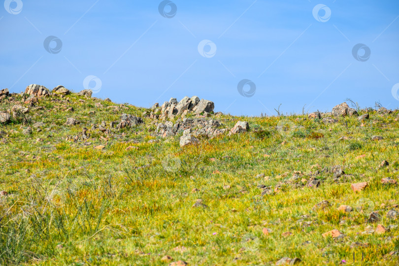 Скачать Горный пейзаж фотосток Ozero