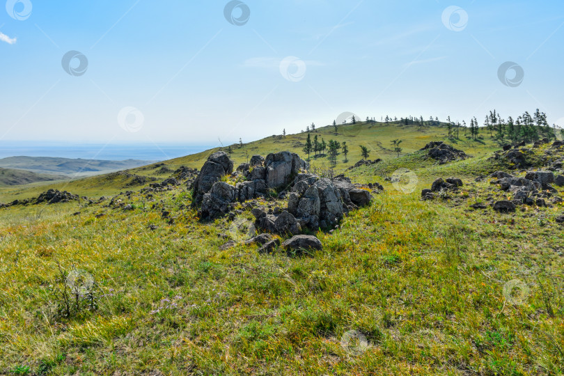 Скачать Горный пейзаж фотосток Ozero