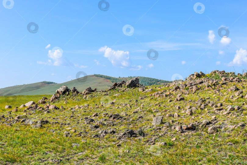 Скачать Горный пейзаж фотосток Ozero