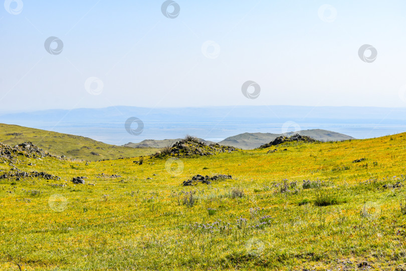 Скачать Горный пейзаж фотосток Ozero