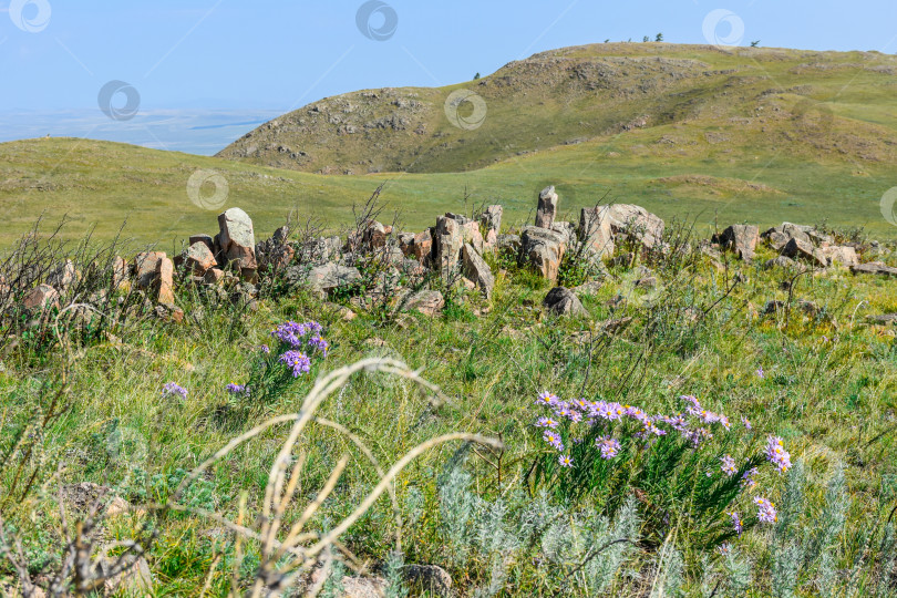 Скачать Горный пейзаж фотосток Ozero