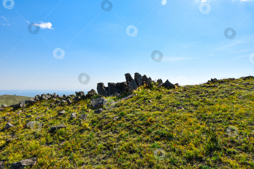 Скачать Горный пейзаж фотосток Ozero