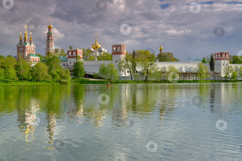 Скачать Москва. Новодевичий монастырь. фотосток Ozero