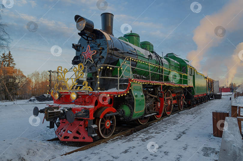 Скачать Советский пассажирский паровоз СУ 250-74  фотосток Ozero