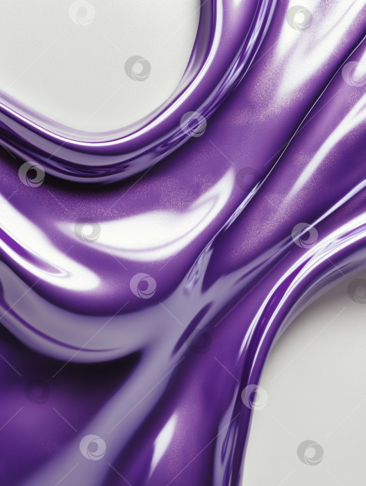 Скачать Абстрактная текстура фиолетового геля с металлическими прожилками на светлом фоне для современного дизайна фотосток Ozero