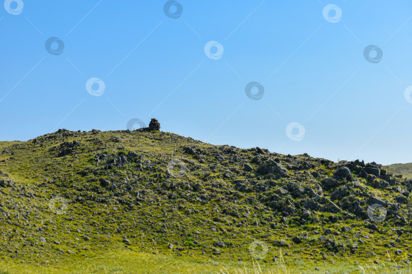 Скачать Горный пейзаж фотосток Ozero