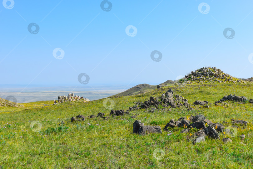 Скачать Горный пейзаж фотосток Ozero