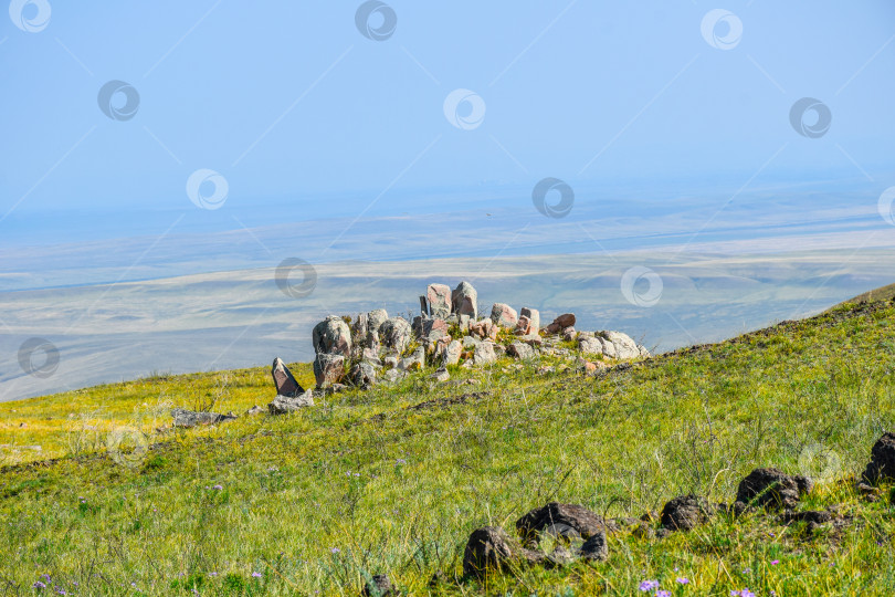 Скачать Горный пейзаж фотосток Ozero