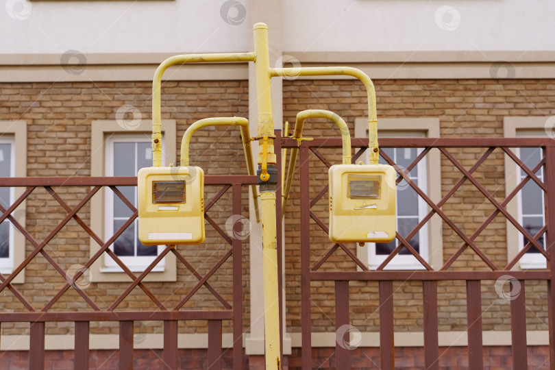 Скачать Двойной счетчик газа для частного дома фотосток Ozero