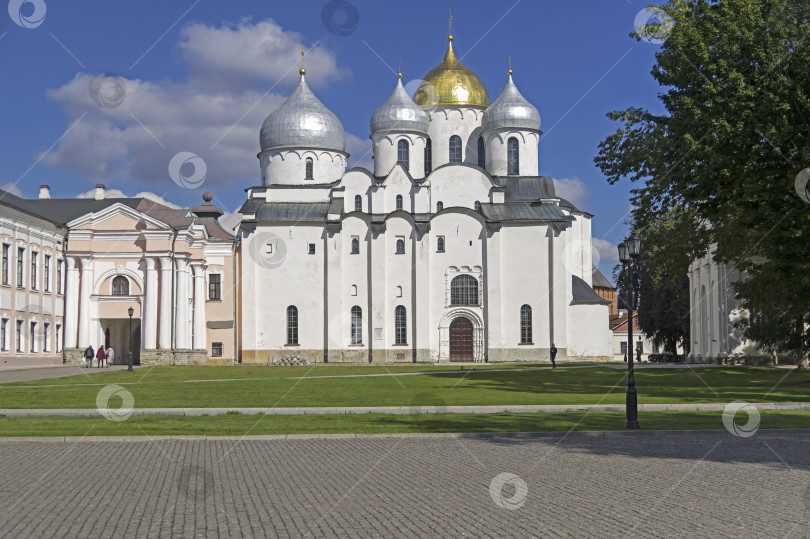 Скачать Софийский собор в Великом Новгороде, Россия. фотосток Ozero