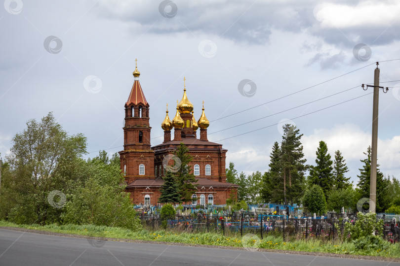 Скачать Церковь святителя Николая Чудотворца в село Князево фотосток Ozero