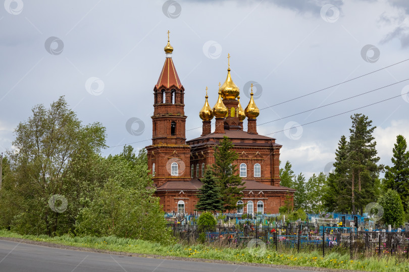 Скачать Церковь святителя Николая Чудотворца в село Князево фотосток Ozero