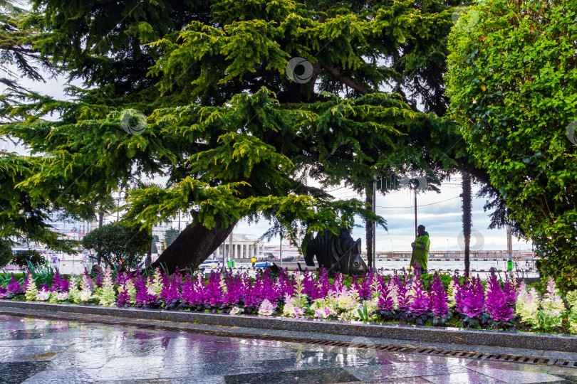 Скачать Городской пейзаж. Ялта. Крым фотосток Ozero