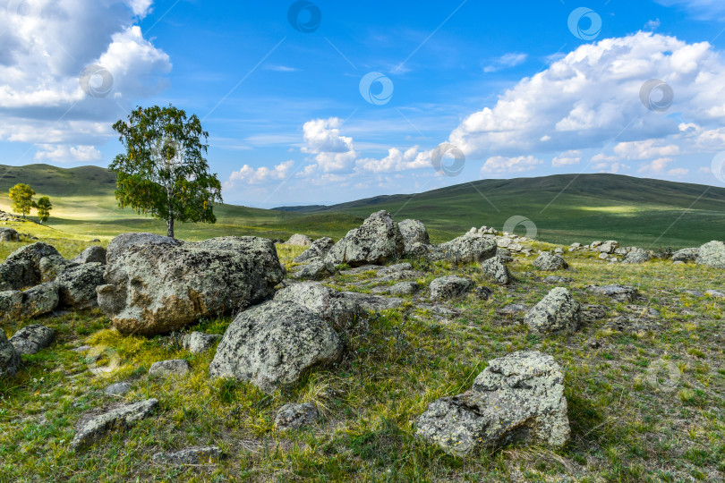 Скачать Горный пейзаж фотосток Ozero