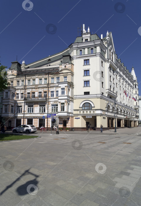 Скачать Старинные здания в центре Москвы. фотосток Ozero