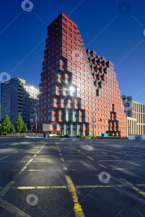 Скачать Москва. ЖК КРАСНЫЙ 7 на Садовом кольце. фотосток Ozero