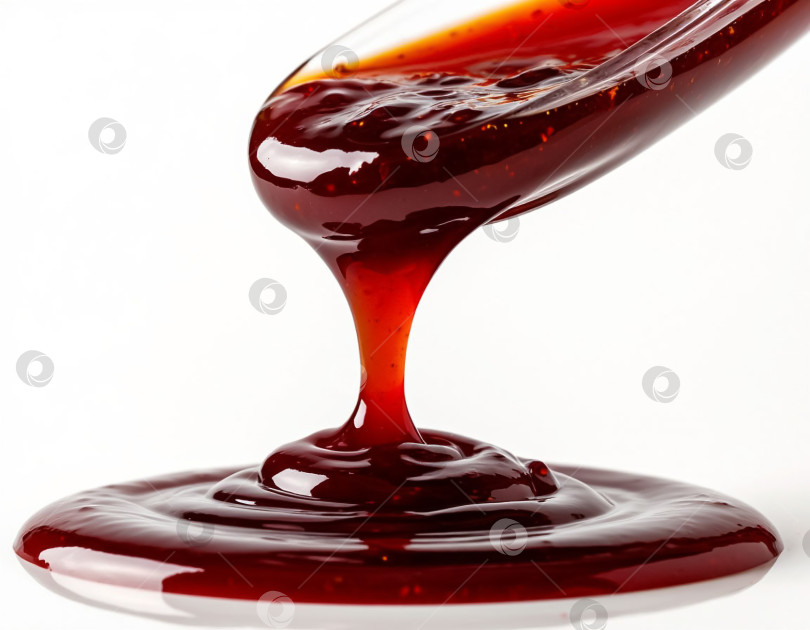 Скачать Джем на белом фоне. Генерируется искусственным интеллектом. фотосток Ozero