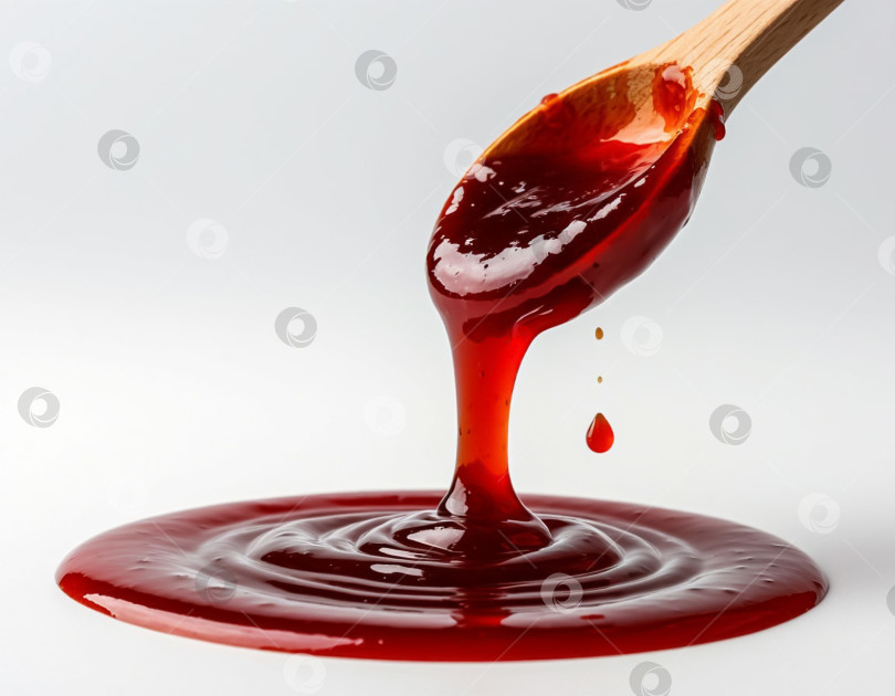 Скачать Джем на белом фоне. Генерируется искусственным интеллектом. фотосток Ozero